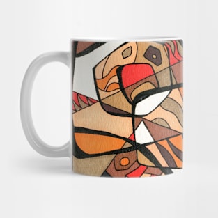 Browns and Oranges Mug